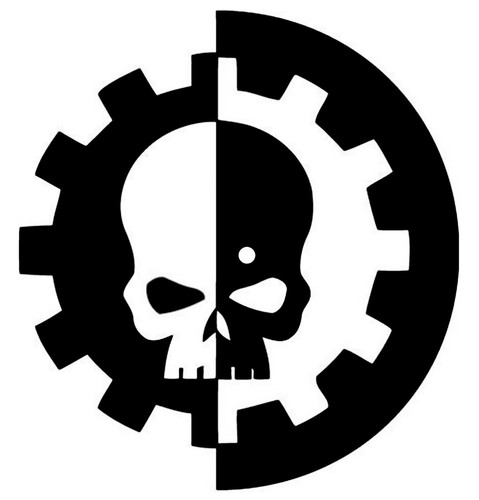 Skull sticker 15x13 cm - 15x13,5,