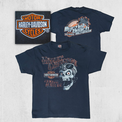 Harley davidson shirt - t-shirt, l