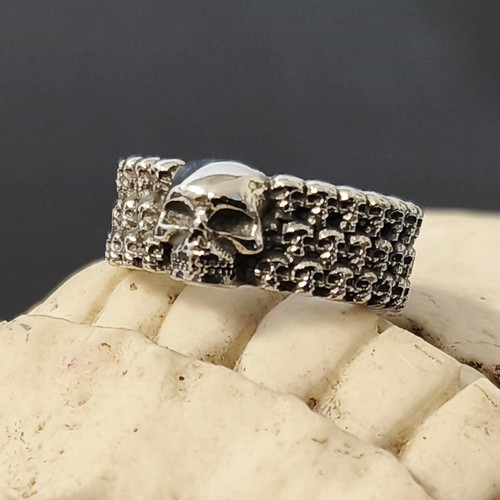 Totenkopf ring herren - ring,