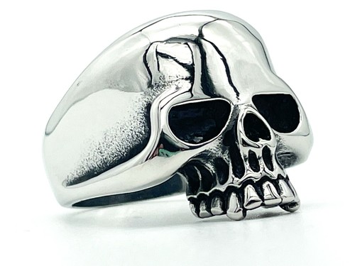 Skull edelstahl ring biker - skull,