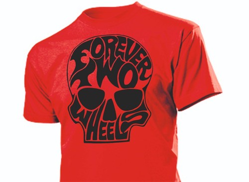 Shirt forever two wheels - t-shirt,