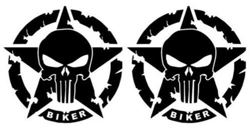 Skull auto aufkleber 9x9 - skull, cm