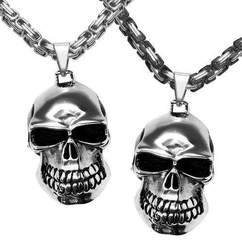 Totenkopf skull biker - biker, gothik