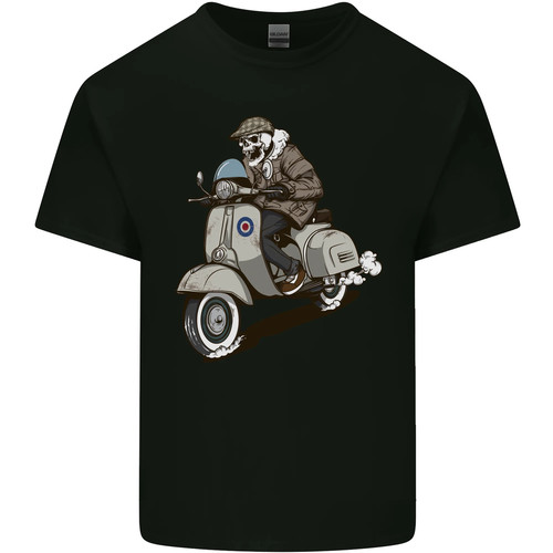 Scooter skull motorrad - scooter,