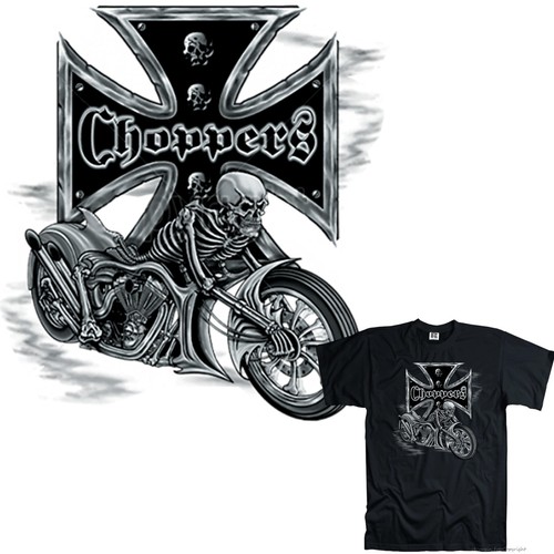 Chopper shirt motorrad - t-shirt,