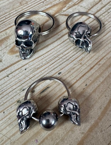 Skull schlüsselanhänger - skull,