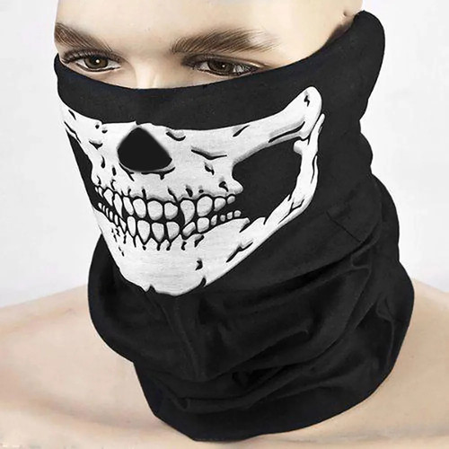 Bandana army biker skull maske - biker,