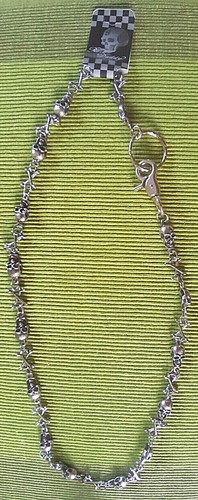 Skull bikerkette börsenkette - bikerkette,