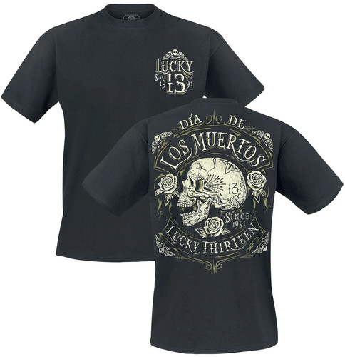 Lucky shirt herren - t-shirt, dead