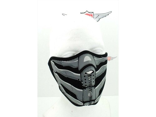 Biker maske glow skull - skull,
