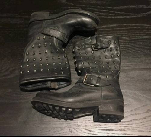 Ash skull biker boots - ,