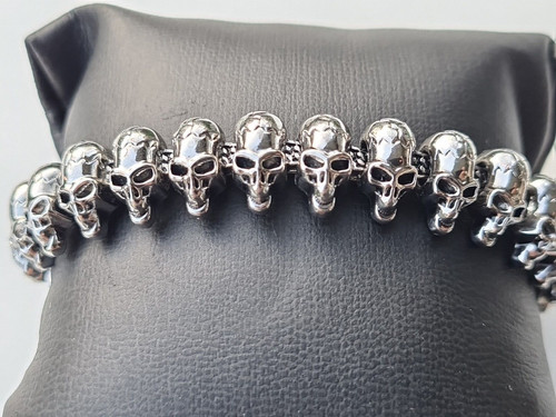Totenkopf skull biker armband - totenkopf,