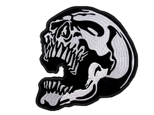 Aufnäher aufbügler totenkopf - aufnäher,
