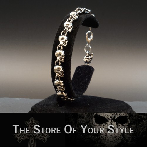 Armband totenkopf totenköpfe - totenkopf,