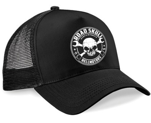 Road skull trucker - skull, hot