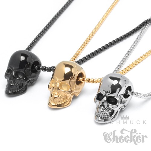 Totenkopf anhänger silber - 3d, totenkopf-anhänger