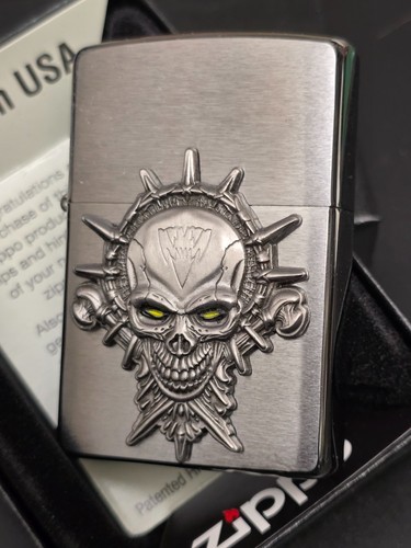 Zippo totenkopf skull gothic - zippo,
