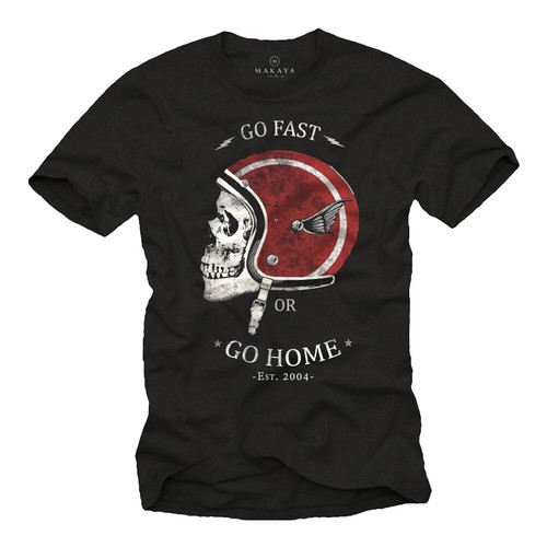Biker herren shirt mit - biker,