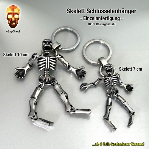 Skelett schlüsselanhänger - skelett,